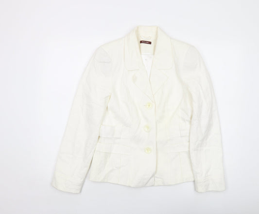 Womens UK Size 12 Savoir Ivory Jacket