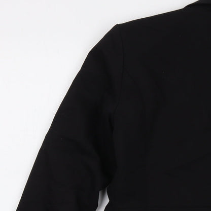 Womens UK Size 6 H&M Black Jacket