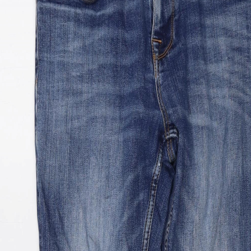 ASOS Mens Blue Cotton Skinny Jeans Size 29 in L30 in Regular Button