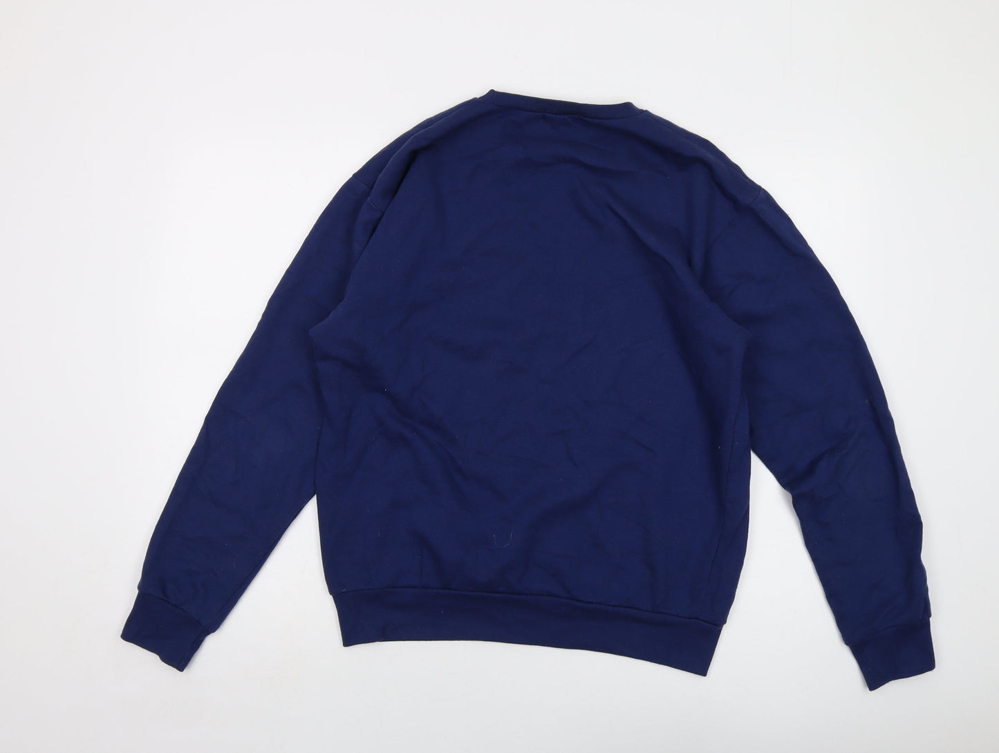 Mens UK Size M PRETTYLITTLETHING Blue Pullover Sweatshirt