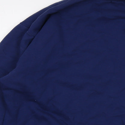 Mens UK Size M PRETTYLITTLETHING Blue Pullover Sweatshirt