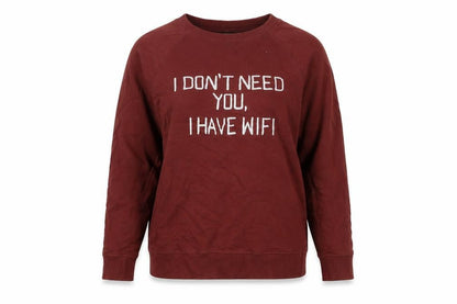 Next Womens Brown Cotton Pullover Sweatshirt Size 16 Pullover