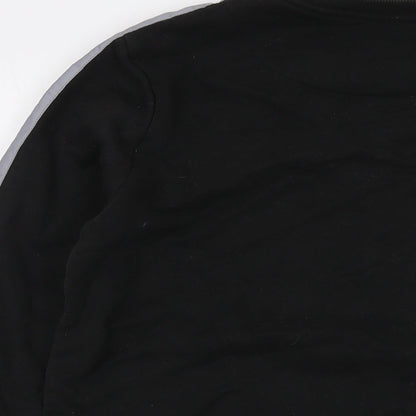 Mens UK Size M DFND Black Pullover Sweatshirt