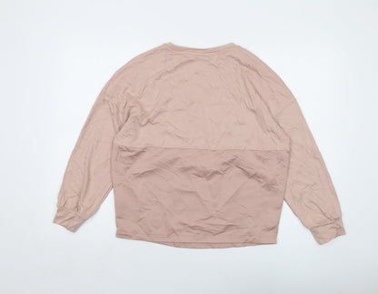 Womens UK Size 6 NEXT Pink Pullover Sweatshirt