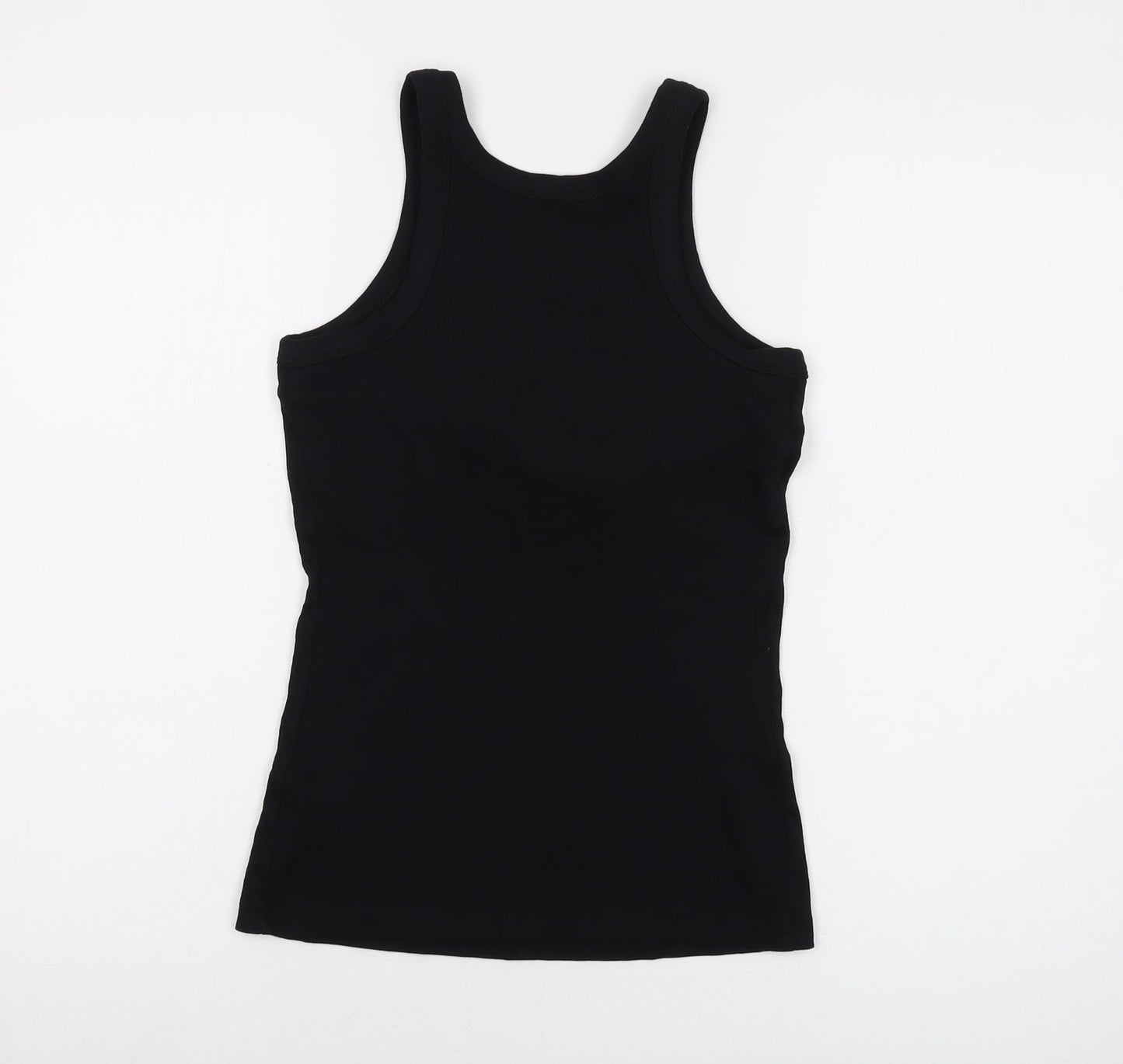 Womens UK Size 14 Marks and Spencer Black Basic Tank