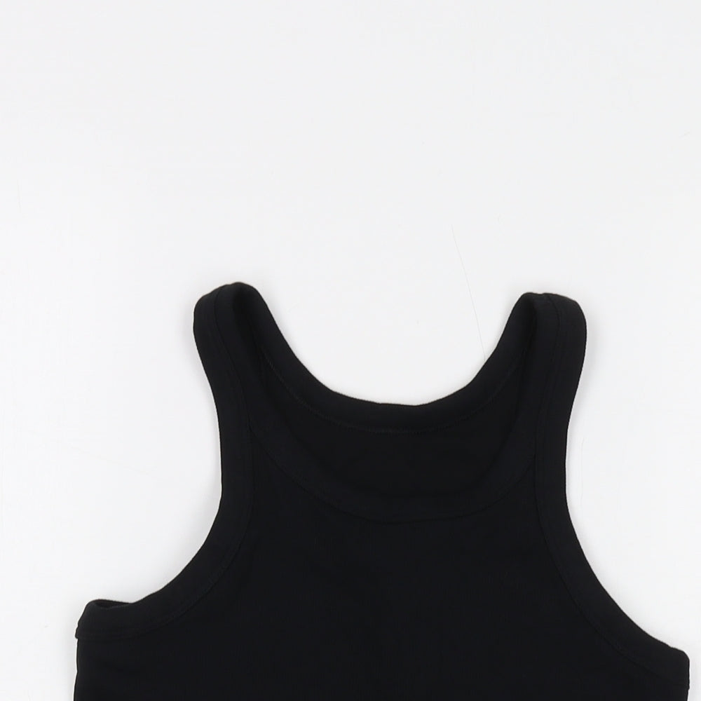 Womens UK Size 14 Marks and Spencer Black Basic Tank