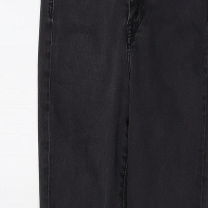Womens UK Size 29 in H&M Regular Fit Skinny Grey Jeans