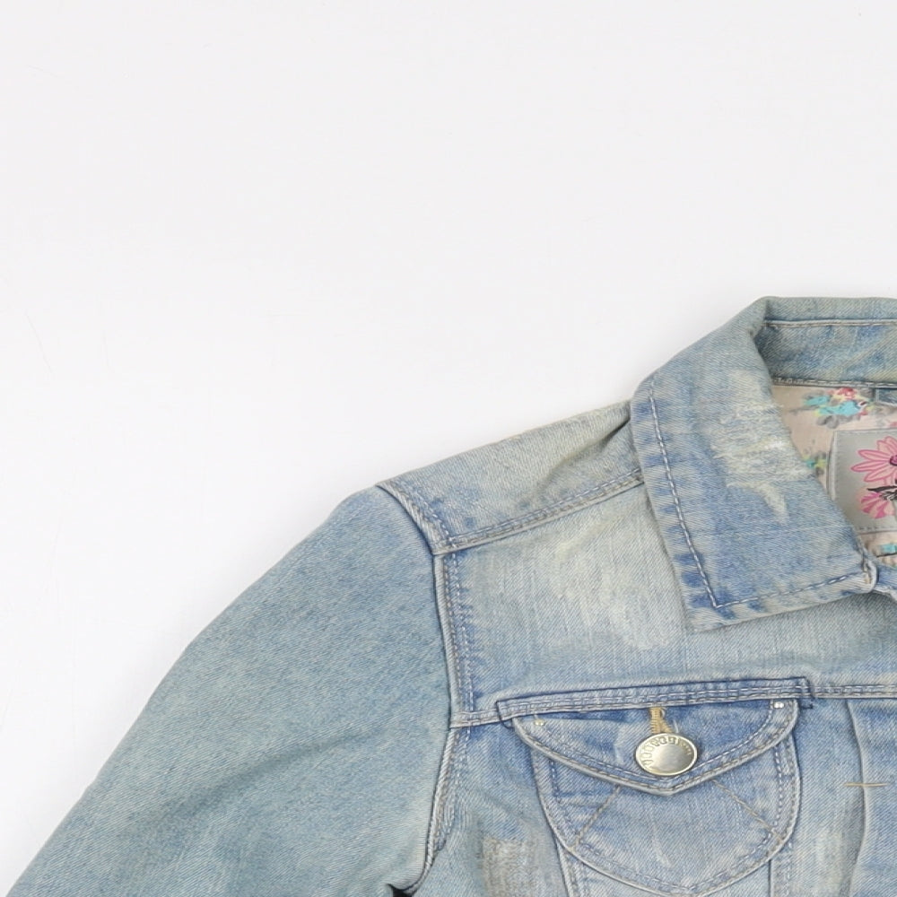 Womens UK Size 8 New Look Blue Jacket