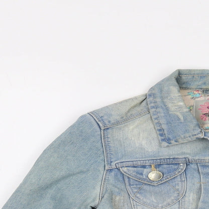 Womens UK Size 8 New Look Blue Jacket