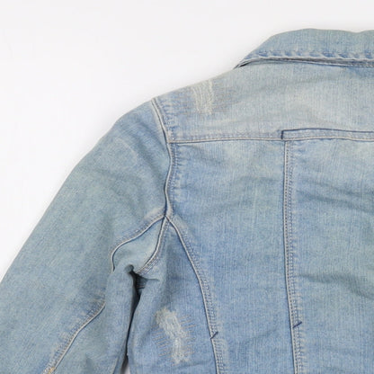 Womens UK Size 8 New Look Blue Jacket