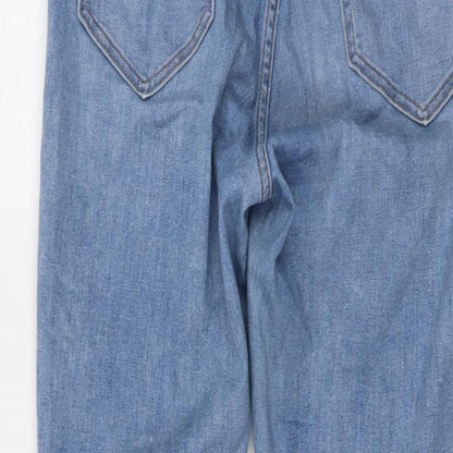 Womens UK Size 10 H&M Regular Fit Skinny Blue Jeans