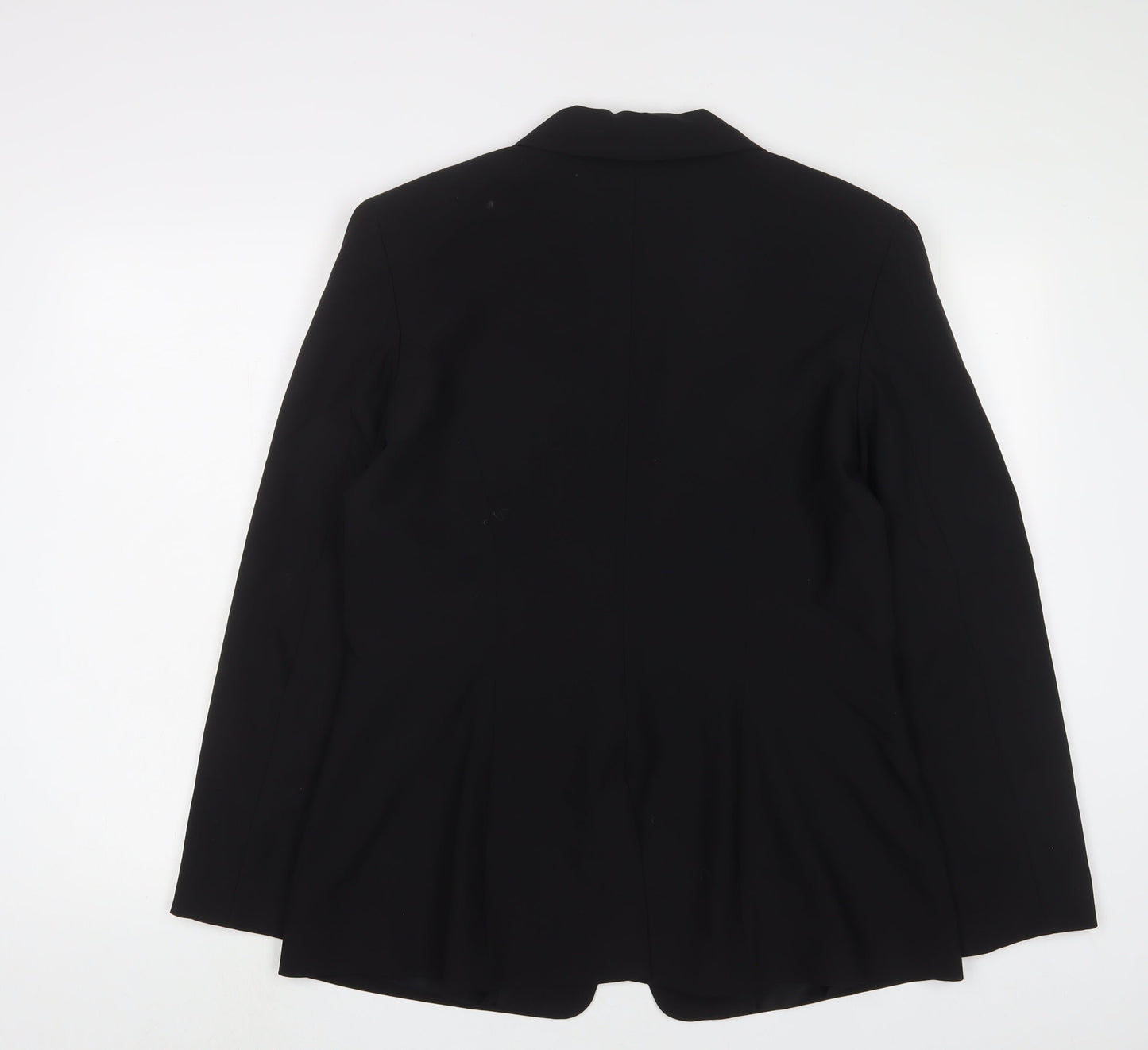 Warehouse Womens Black Jacket Blazer Size 16 Button