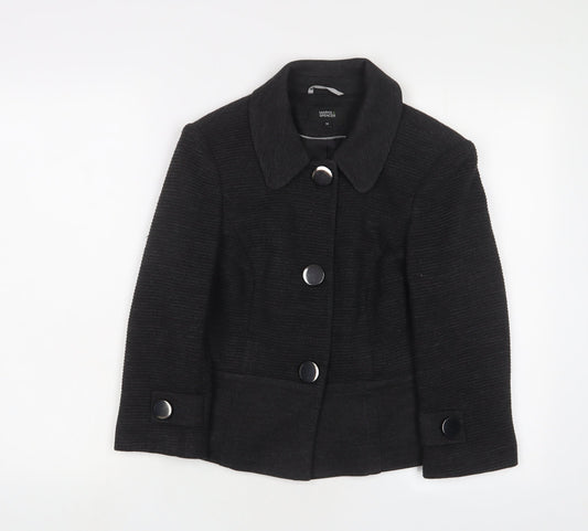 Womens UK Size 10 Marks and Spencer Grey Jacket