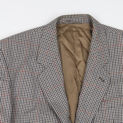 Mens UK Size 42 Skopes Regular Multicoloured Suit Jacket