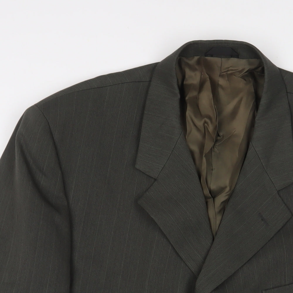 Mens UK Size 44 Burton Regular Green Suit Jacket