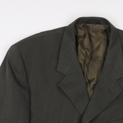 Mens UK Size 44 Burton Regular Green Suit Jacket
