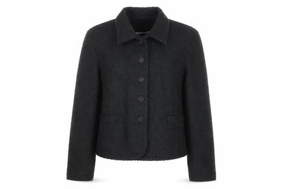 Jeffery Rogers Womens Grey Jacket Blazer Size 14 Button