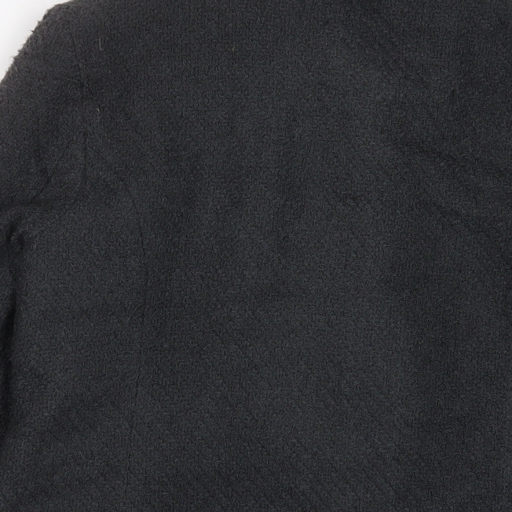 Jeffery Rogers Womens Grey Jacket Blazer Size 14 Button