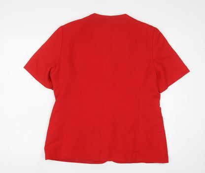 Womens UK Size 18 Miss Smith Red Jacket