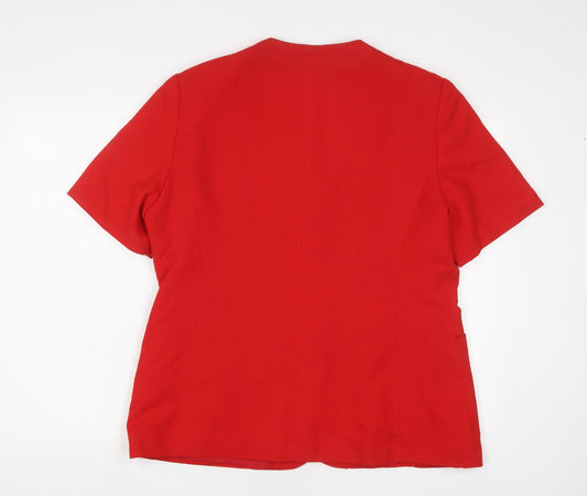 Womens UK Size 18 Miss Smith Red Jacket