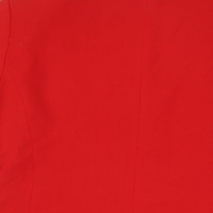 Womens UK Size 18 Miss Smith Red Jacket