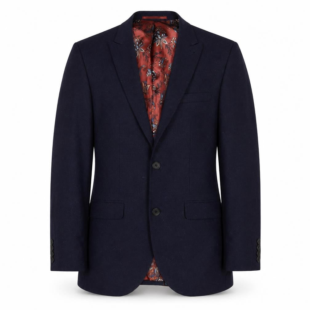 Next Mens Blue Wool Jacket Suit Jacket Size 34 Regular