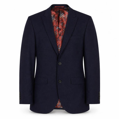 Next Mens Blue Wool Jacket Suit Jacket Size 34 Regular