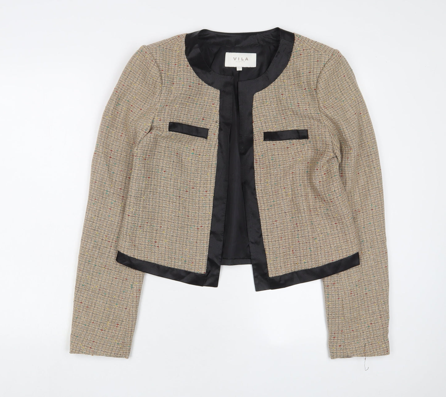 Womens UK Size L VILA Brown Jacket