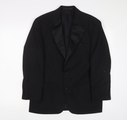 Mens UK Size 36 Mr Harry Regular Black Suit Jacket