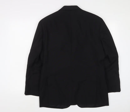 Mens UK Size 36 Mr Harry Regular Black Suit Jacket
