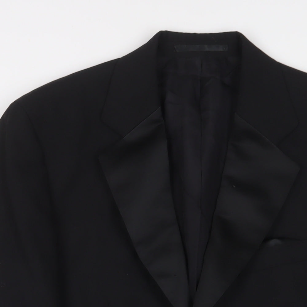 Mens UK Size 36 Mr Harry Regular Black Suit Jacket