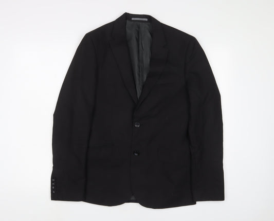 Mens UK Size 36 Marks and Spencer Regular Blue Suit Jacket