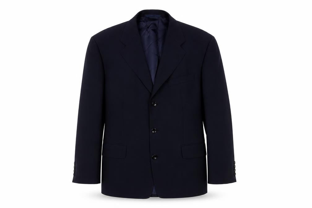 Mens UK Size 40 Carl Gross Regular Blue Suit Jacket