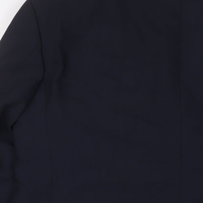 Mens UK Size 40 Carl Gross Regular Blue Suit Jacket