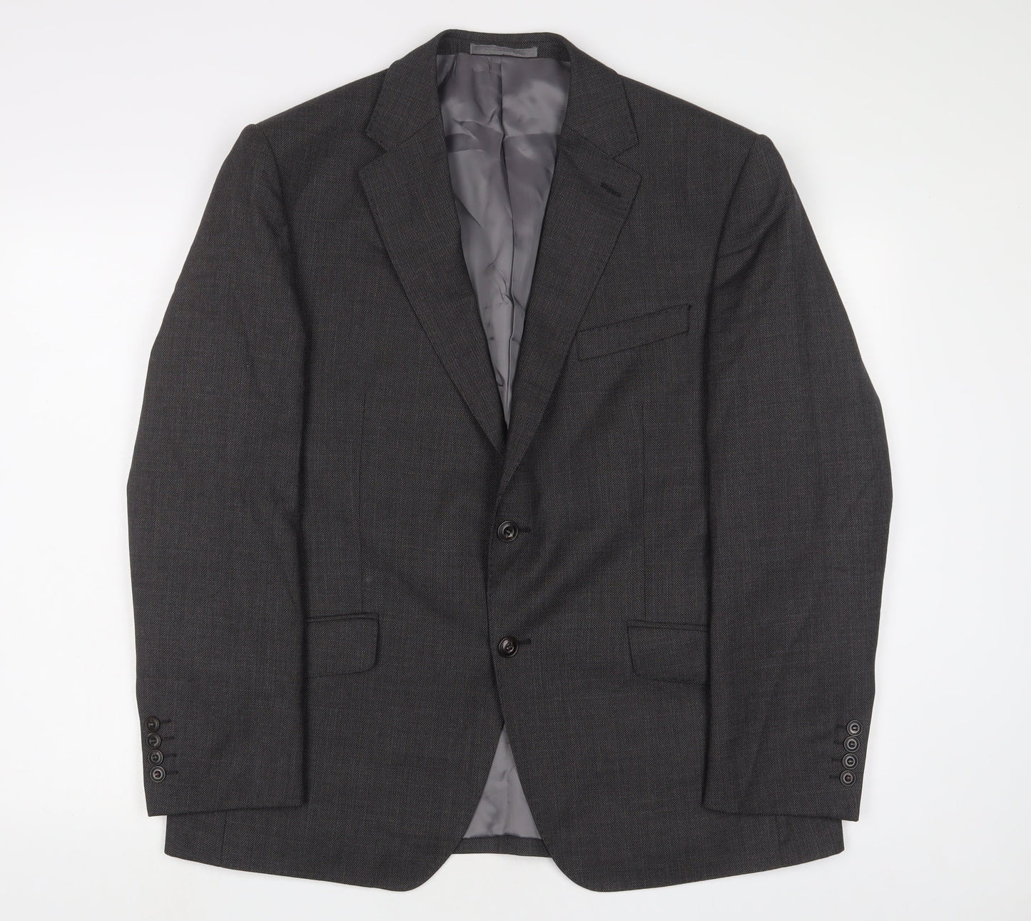 Mens UK Size 42 Marks and Spencer Regular Grey Suit Jacket