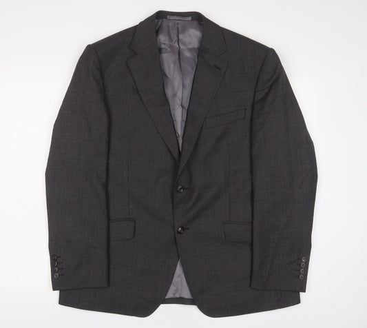 Mens UK Size 42 Marks and Spencer Regular Grey Suit Jacket