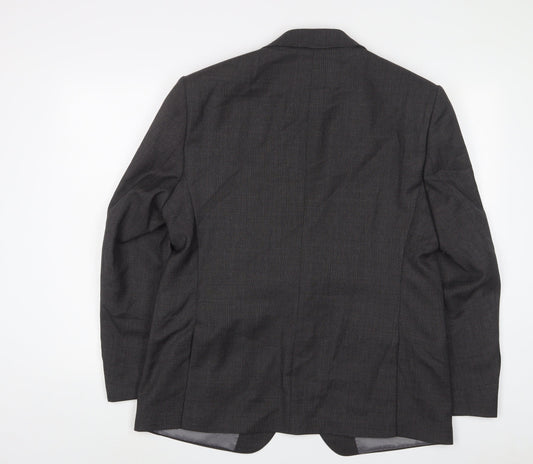 Mens UK Size 42 Marks and Spencer Regular Grey Suit Jacket
