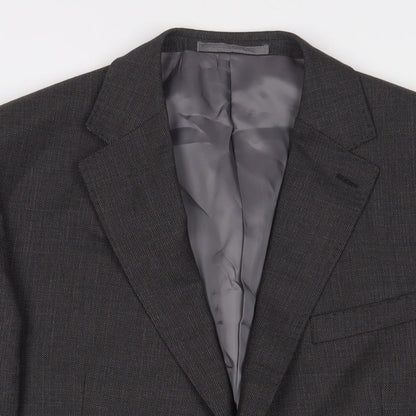 Mens UK Size 42 Marks and Spencer Regular Grey Suit Jacket