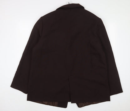 Womens UK Size 3XL COLLUSION Brown Jacket