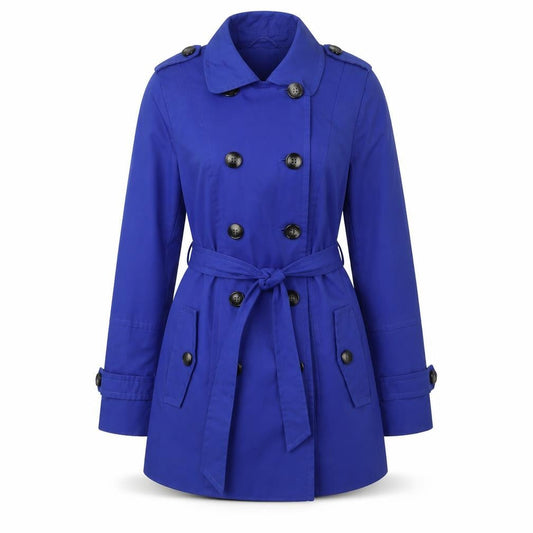 Womens UK Size 14 Debenhams Purple Overcoat
