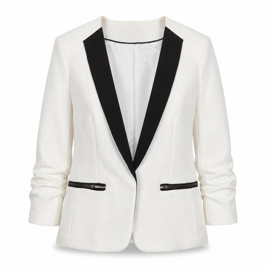 Womens UK Size 12 H&M White Jacket