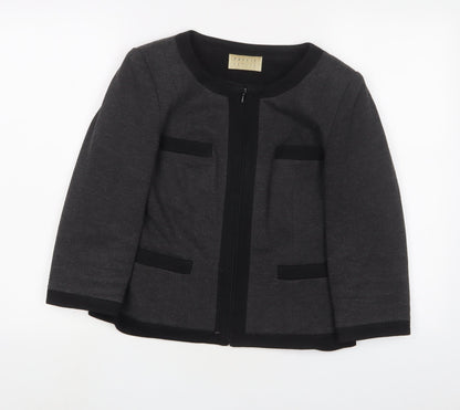 Womens UK Size 10 Precis Grey Jacket