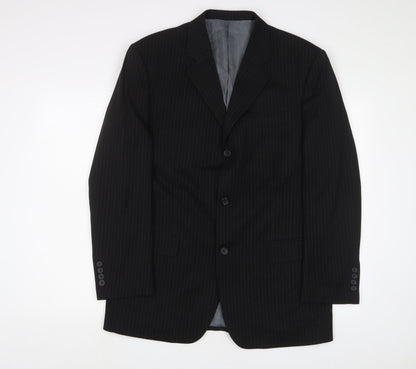 Mens UK Size 40 Taylor & Reece Regular Black Suit Jacket