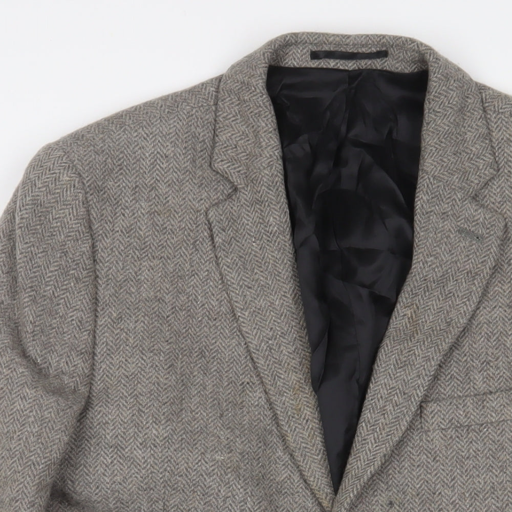 Mens UK Size 42 Topman Regular Brown Suit Jacket