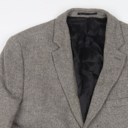 Mens UK Size 42 Topman Regular Brown Suit Jacket
