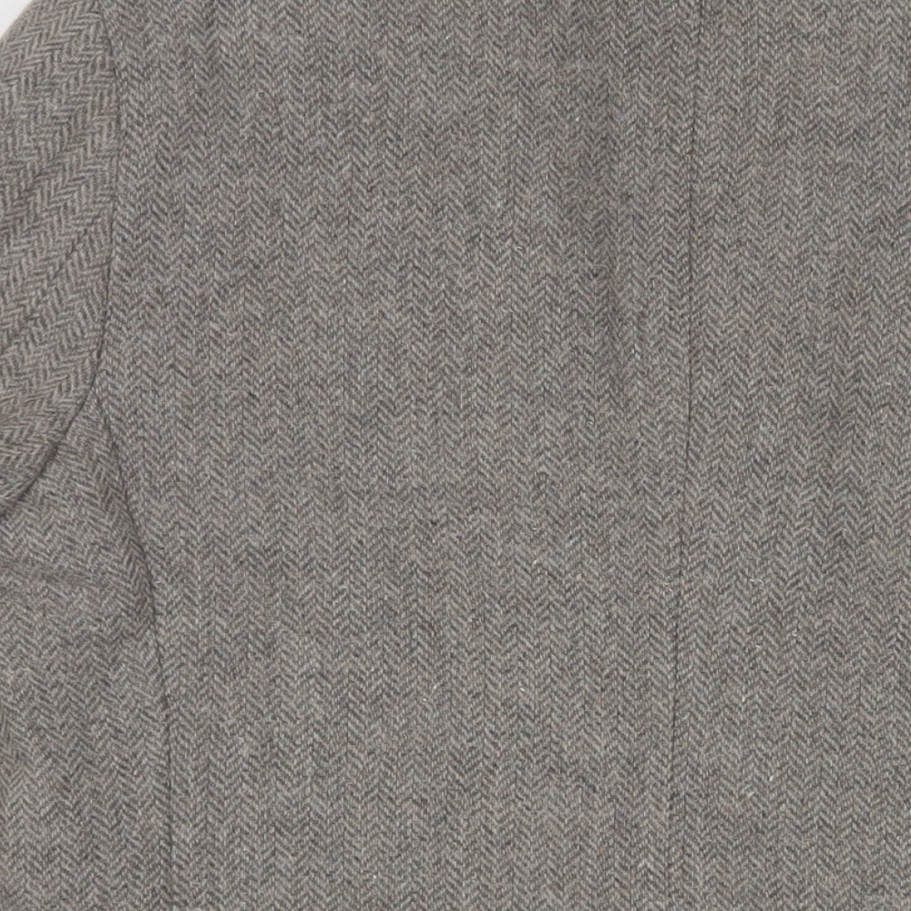 Mens UK Size 42 Topman Regular Brown Suit Jacket