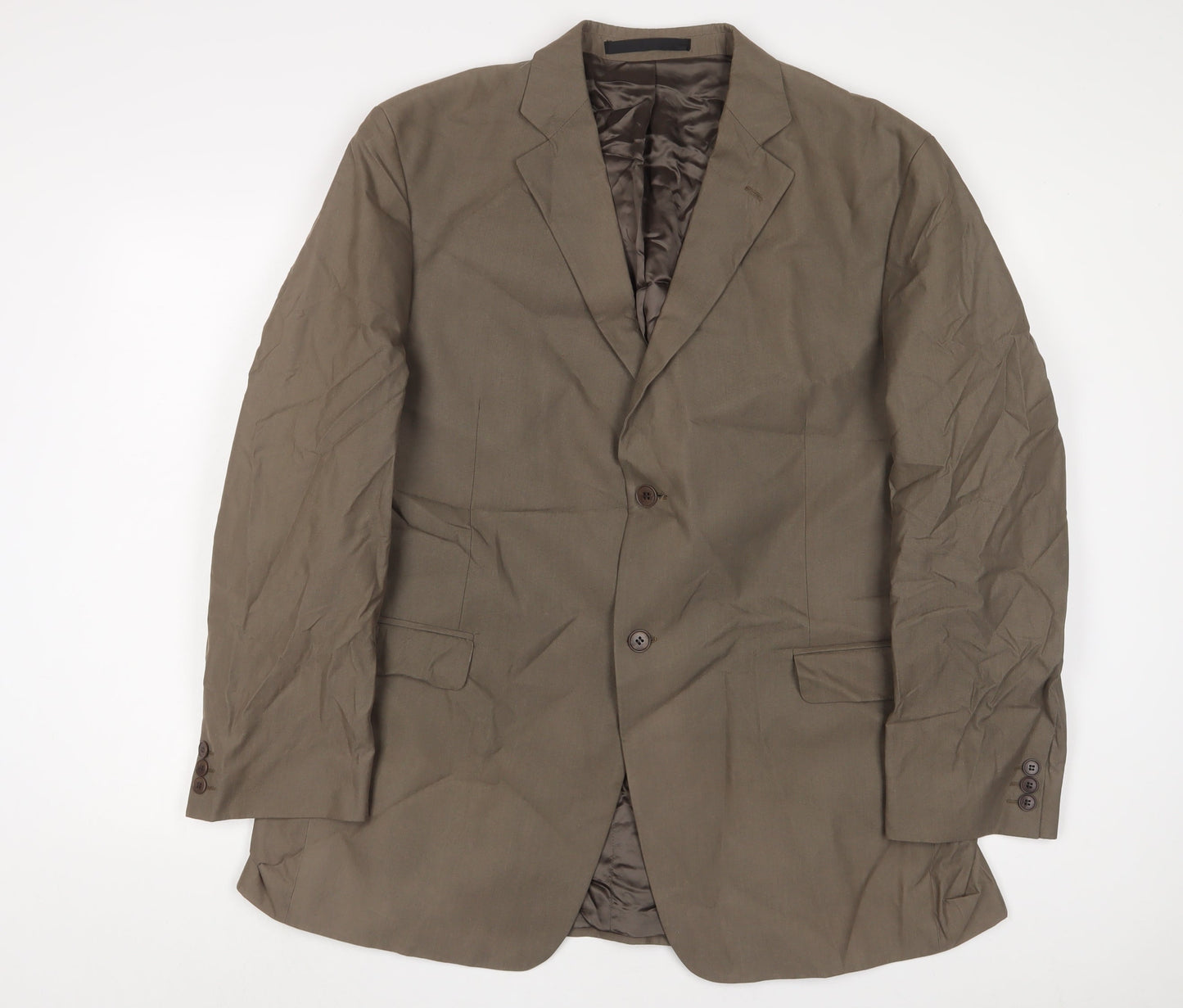 Mens UK Size 46 Marks and Spencer Regular Green Suit Jacket