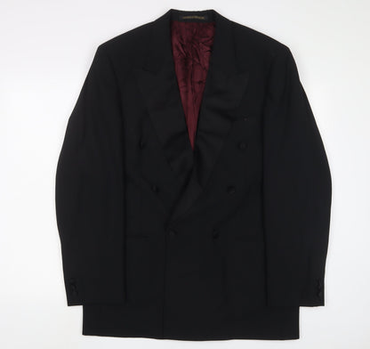 Mens UK Size 40 Marks and Spencer Regular Black Suit Jacket