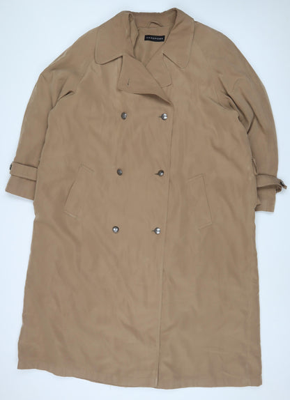 Womens UK Size 24 Wardrobe Beige Overcoat