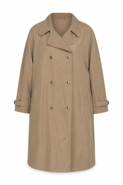 Womens UK Size 24 Wardrobe Beige Overcoat